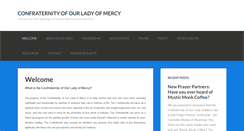 Desktop Screenshot of confraternityofourladyofmercy.org